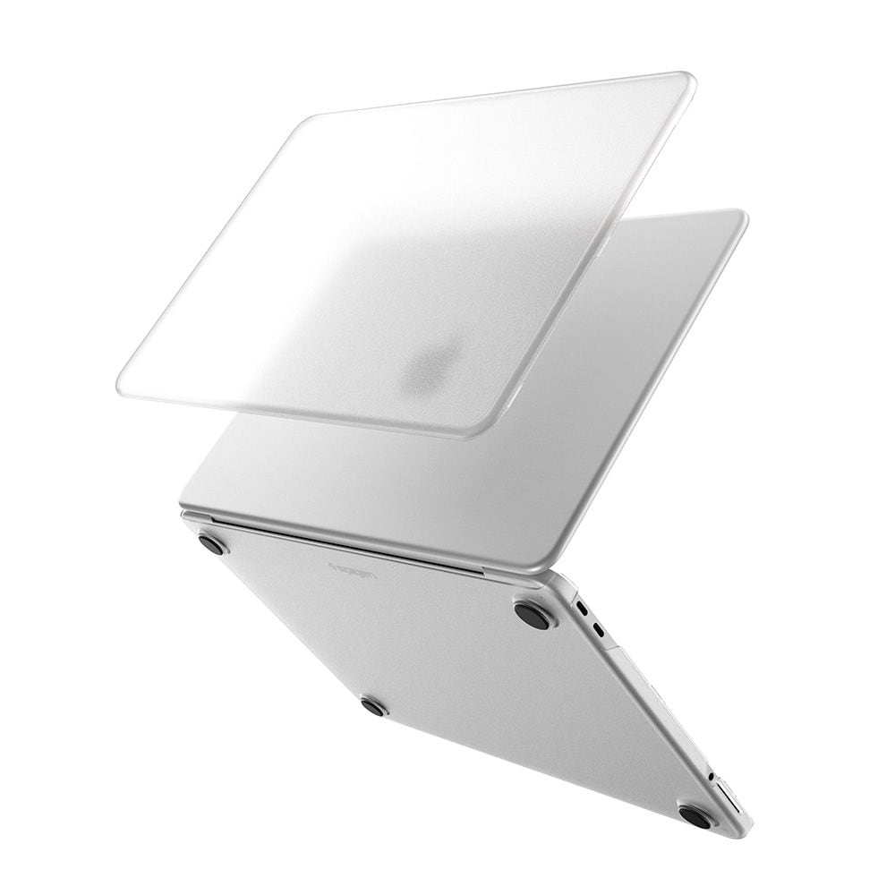 Spigen AirSkin -suojakotelo MacBook Neo 13" 2026 - läpinäkyvä, mattapintainen