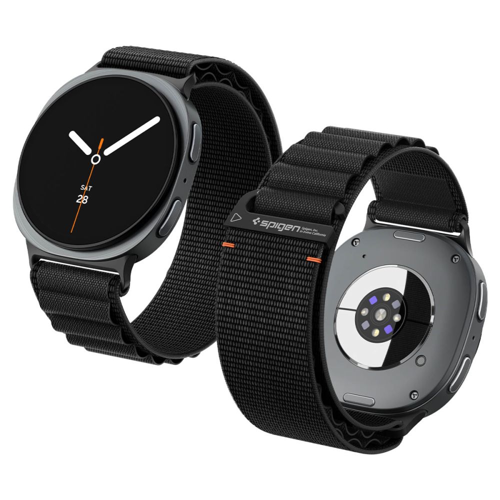 Spigen WBF1 -ranneke Samsung Galaxy Watch 40/44/46 mm - musta