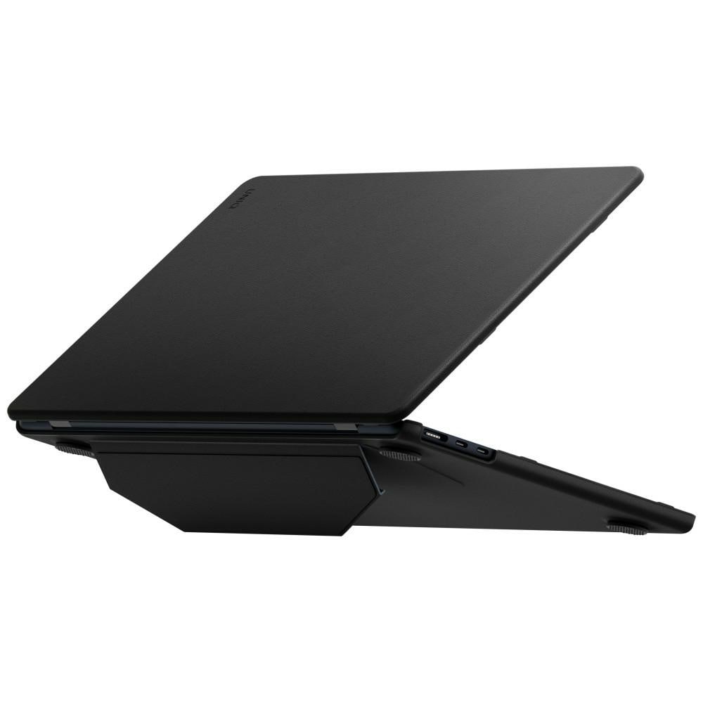 Uniq Lyden Versa -kotelo MacBook Air 13" -mallille (2022 / 2024 / 2025 / 2026) – musta