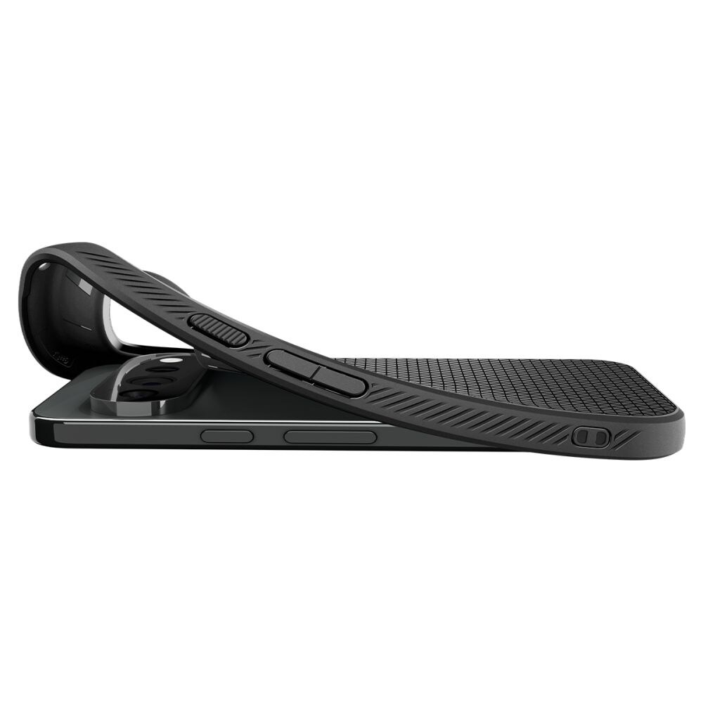 Spigen Liquid Air -suojakotelo Google Pixel 11 Pro:lle – mattamusta