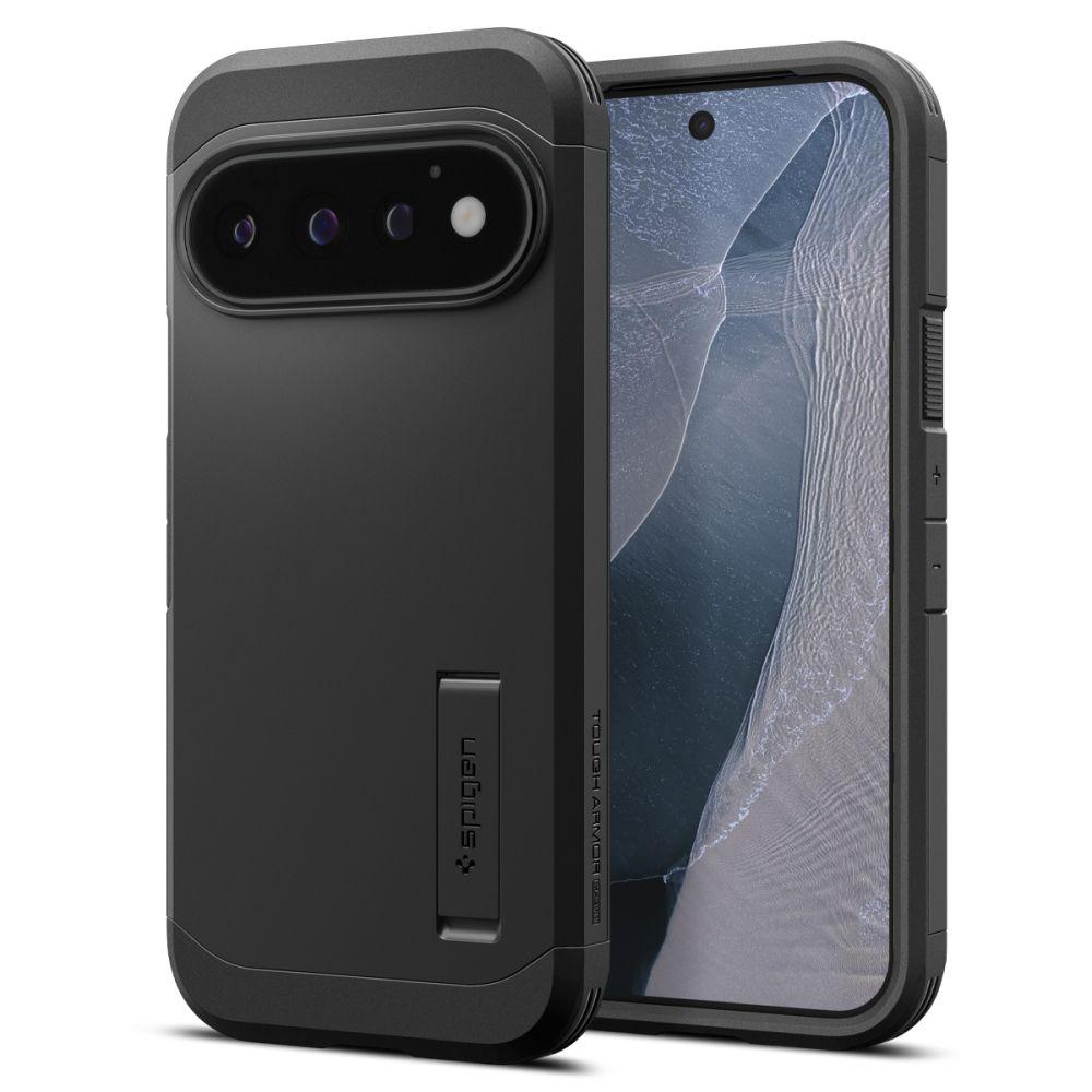 Spigen Tough Armor Mag MagSafe -suojakotelo Google Pixel 11 Pro -mallille – musta