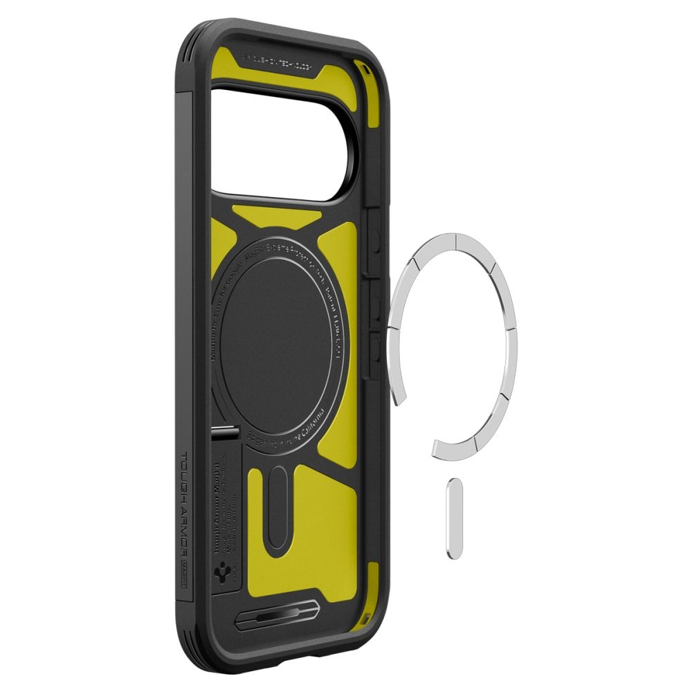 Spigen Tough Armor Mag MagSafe -suojakotelo Google Pixel 11 Pro -mallille – musta