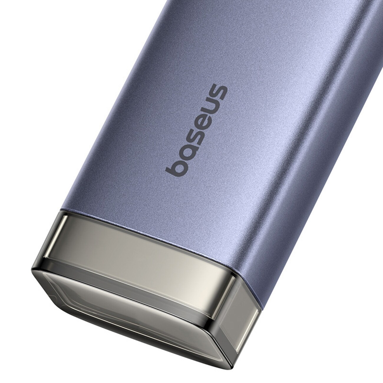 Baseus UltraJoy -sarjan USB-A/USB-C-jakaja, 4 x USB-A 3.0, 1 x USB-C 5 V – harmaa