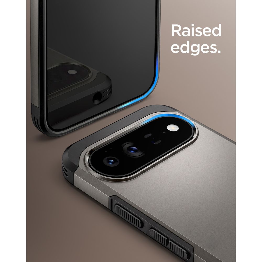 Spigen Tough Armor Mag MagSafe -suojakotelo Google Pixel 11 Pro -mallille – tummanharmaa