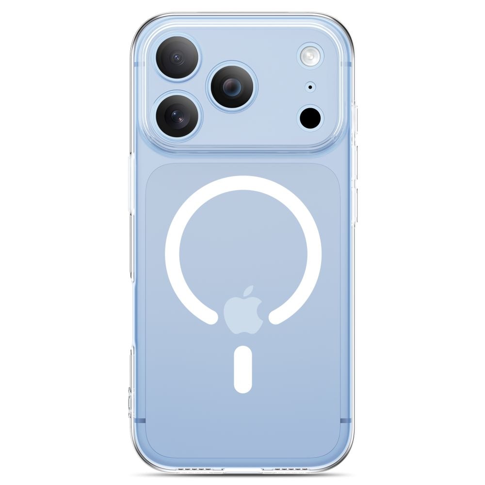 Tech-Protect FlexAir MagSafe -suojakotelo iPhone 17 Pro Maxille / 18 Pro Maxille – läpinäkyvä