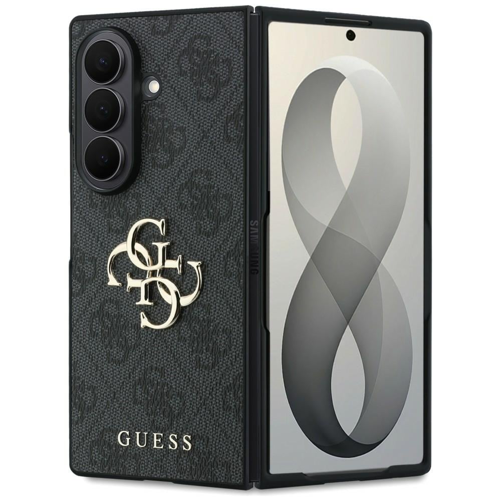 Guess Big 4G -logokotelo Samsung Galaxy Z Fold 8 Ultra -mallille – musta