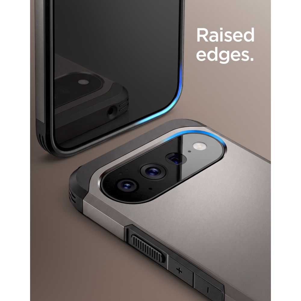Spigen Tough Armor Mag MagSafe -suojakotelo Google Pixel 11:lle – tummanharmaa