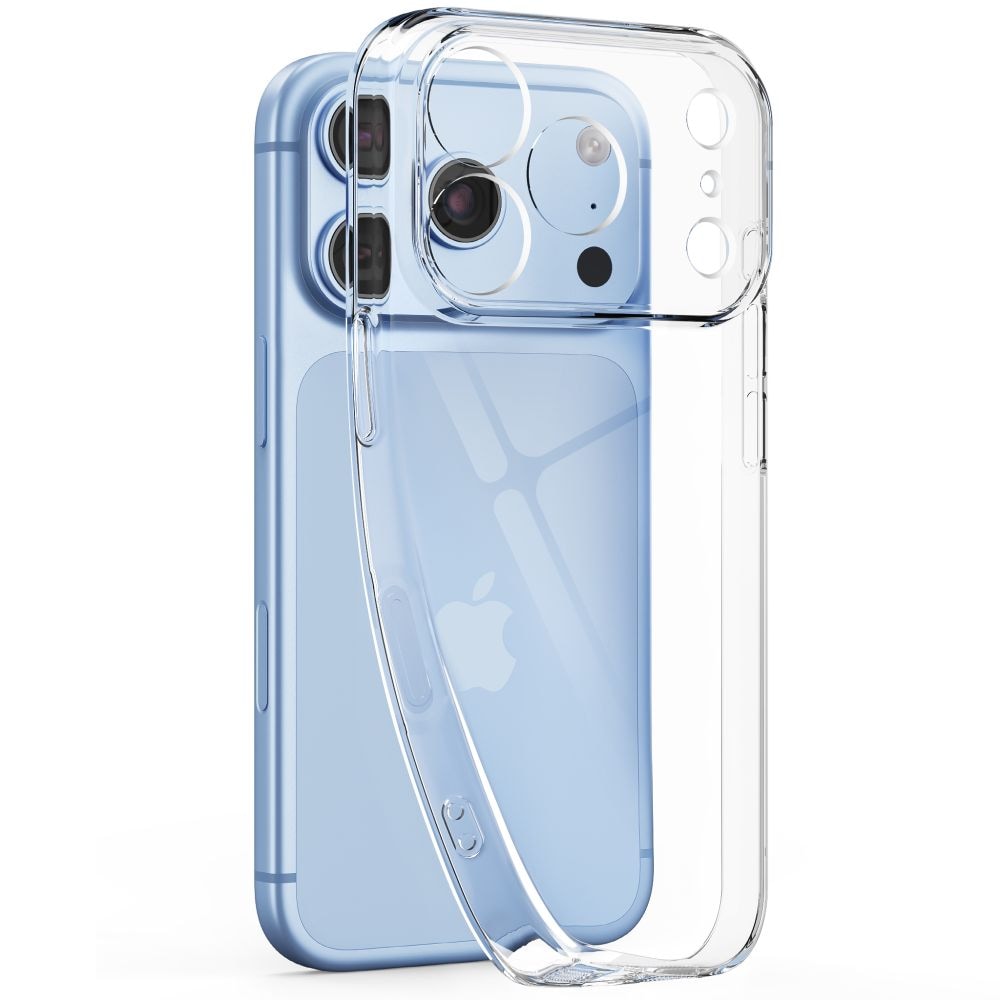 Tech-Protect FlexAir -suojakotelo iPhone 17 Pro Max / 18 Pro Max - läpinäkyvä