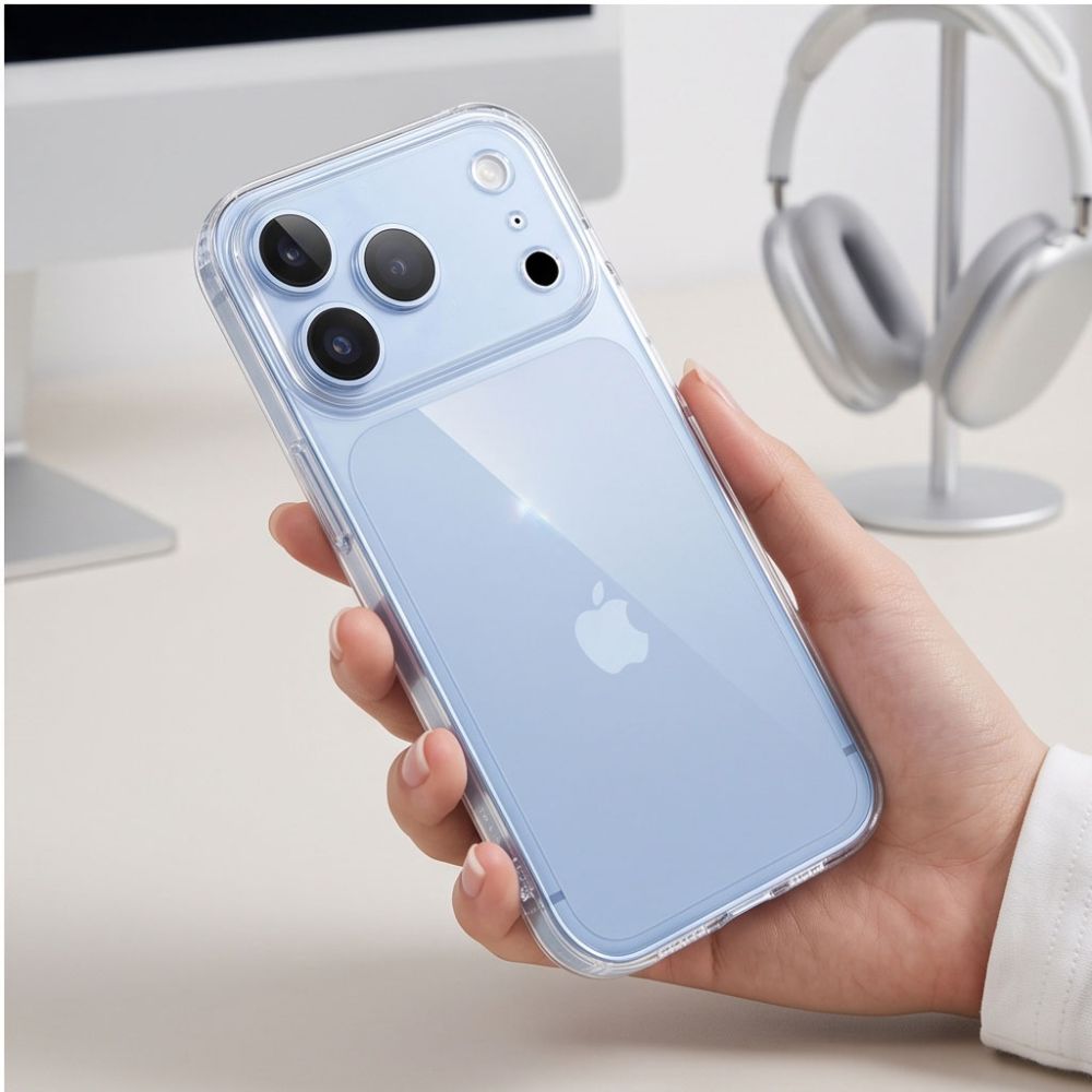 Tech-Protect FlexAir -suojakotelo iPhone 17 Pro Max / 18 Pro Max - läpinäkyvä