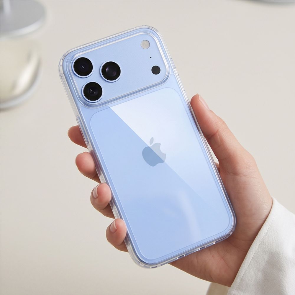 Tech-Protect FlexAir Hybrid -suojakotelo iPhone 17 Pro Maxille / 18 Pro Maxille – läpinäkyvä