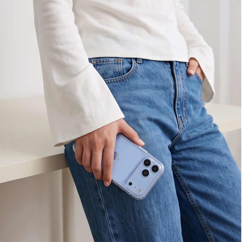 Tech-Protect FlexAir Hybrid -suojakotelo iPhone 17 Pro Maxille / 18 Pro Maxille – läpinäkyvä