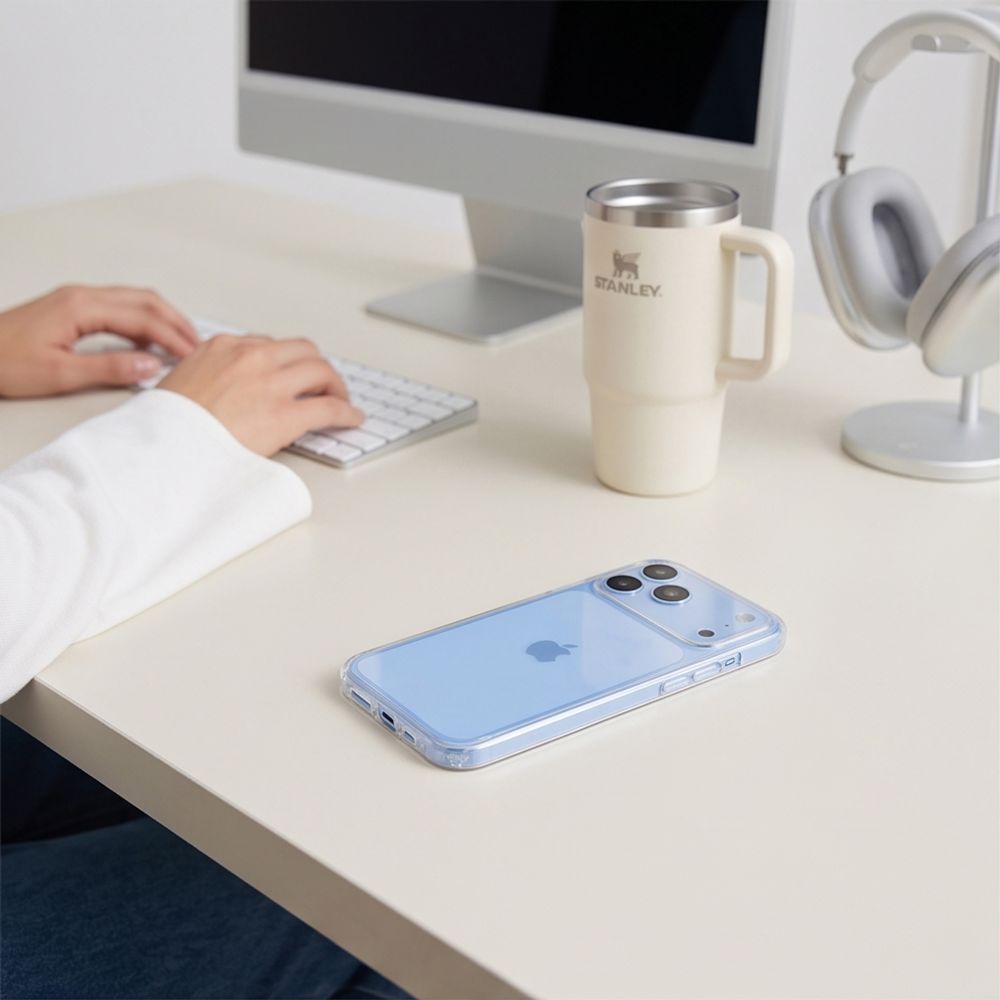 Tech-Protect FlexAir Hybrid -suojakotelo iPhone 17 Pro Maxille / 18 Pro Maxille – läpinäkyvä