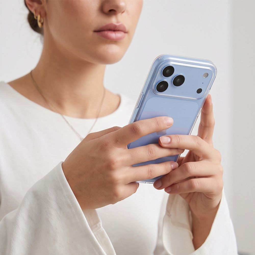 Tech-Protect FlexAir Hybrid -suojakotelo iPhone 17 Pro Maxille / 18 Pro Maxille – läpinäkyvä