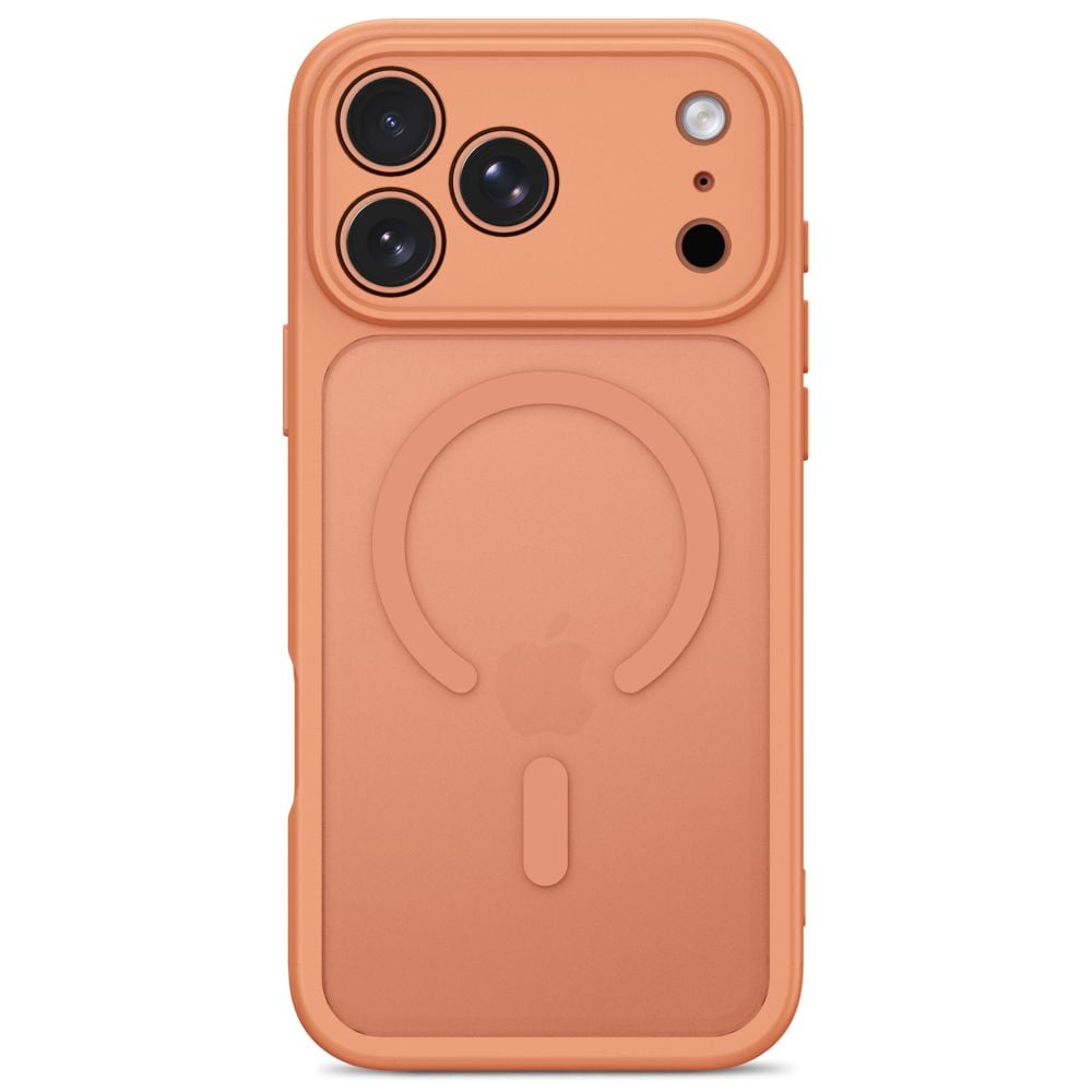 Tech-Protect BasicMag MagSafe -suojakotelo iPhone 17 Pro / 18 Pro - mattapintainen oranssi