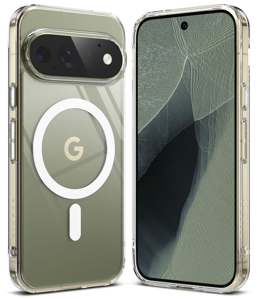 Ringke Fusion -magneettinen MagSafe-suojakotelo Google Pixel 11 Pro:lle – kirkas