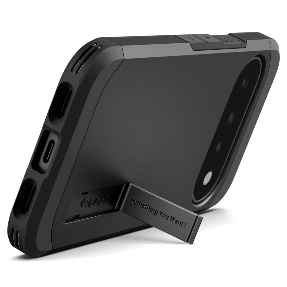 Spigen Tough Armor Mag MagSafe -suojakotelo Google Pixel 11:lle – musta
