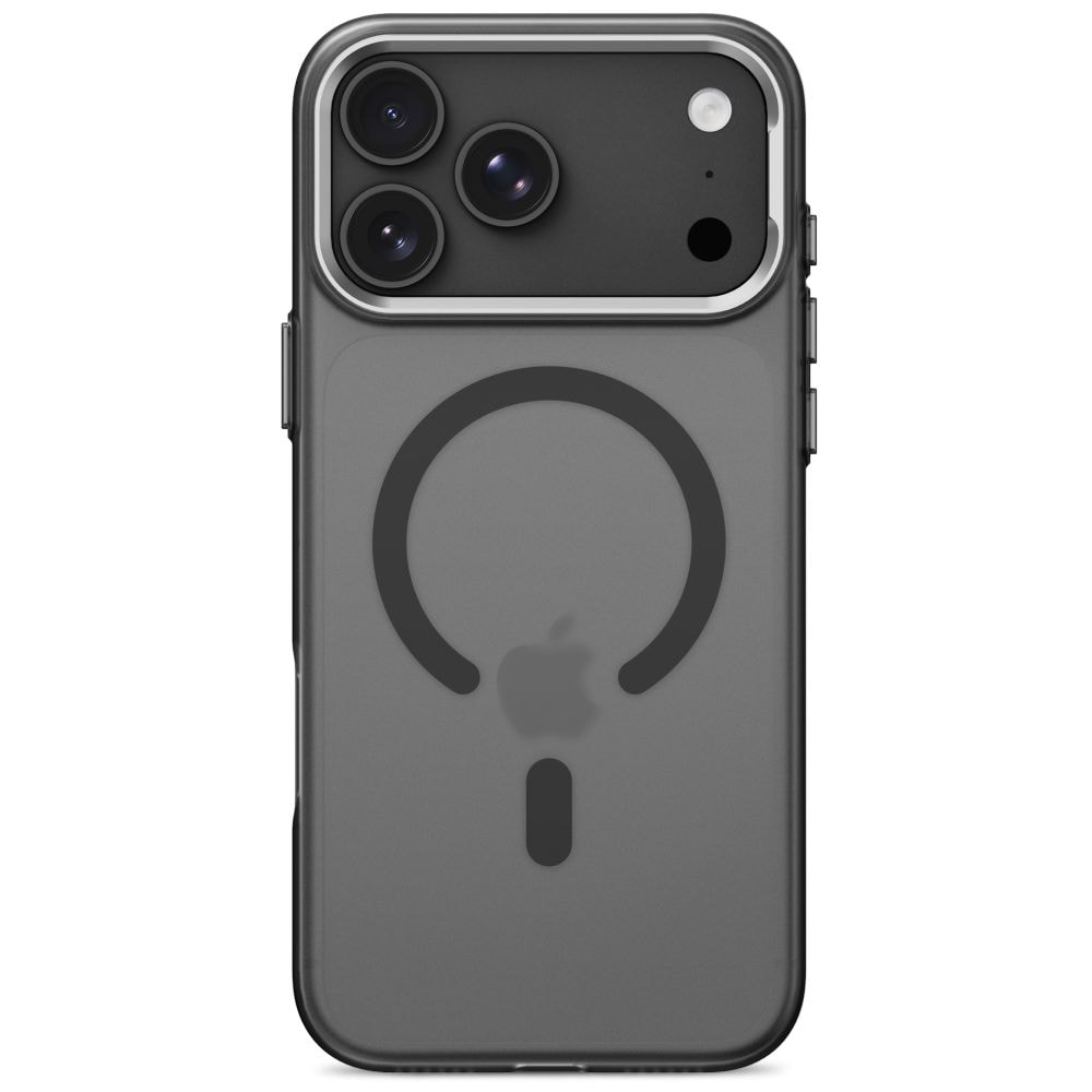 Tech-Protect MagZero MagSafe -suojakotelo iPhone 17/18 Pro Maxille – läpikuultava mattamusta