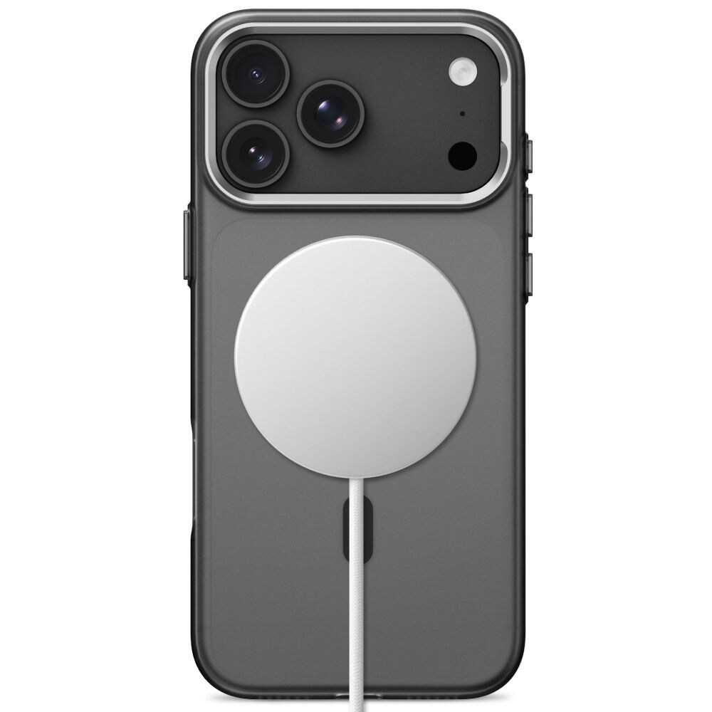 Tech-Protect MagZero MagSafe -suojakotelo iPhone 17/18 Pro Maxille – läpikuultava mattamusta