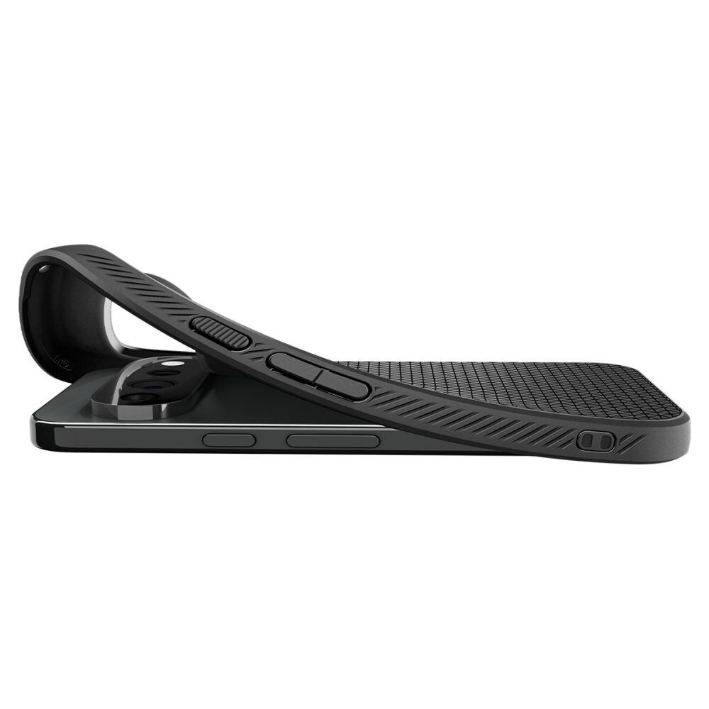 Spigen Liquid Air Mag MagSafe -suojakotelo Google Pixel 11 Pro -mallille – mattamusta
