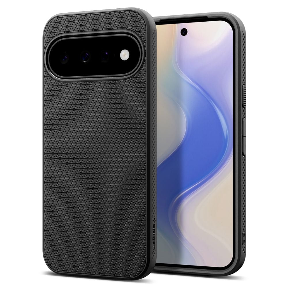 Spigen Liquid Air -suojakotelo Google Pixel 11:lle – mattamusta