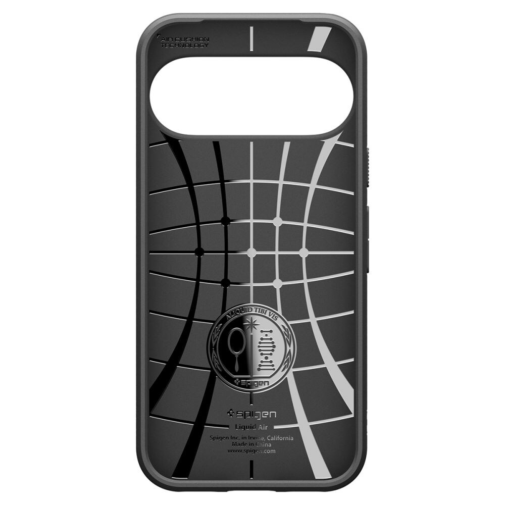 Spigen Liquid Air -suojakotelo Google Pixel 11:lle – mattamusta