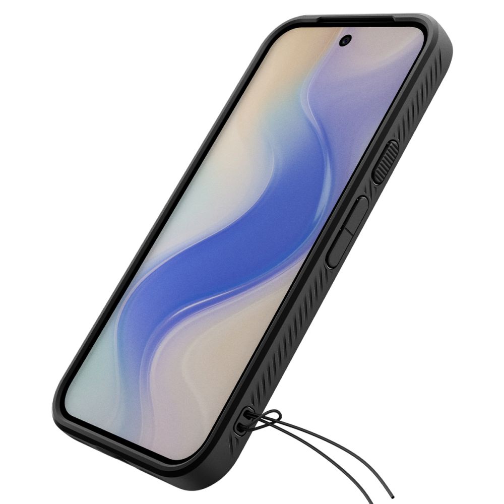 Spigen Liquid Air -suojakotelo Google Pixel 11:lle – mattamusta