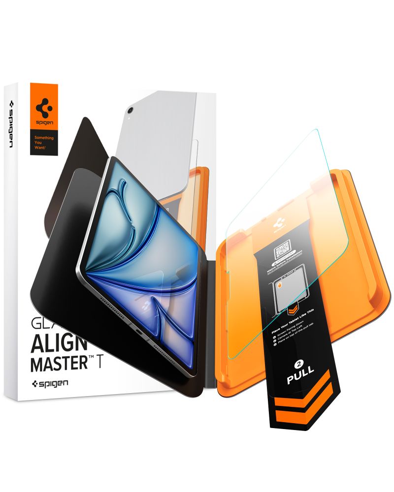 Spigen ALM Glas.tR T -karkaistu lasi iPad Air 11" -mallille (2024 / 2025 / 2026)