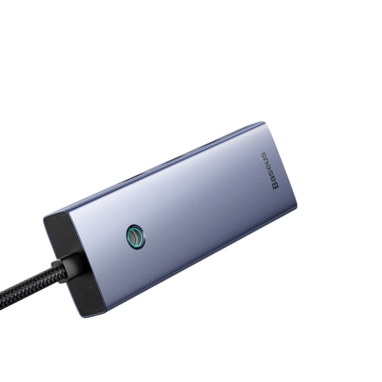 Baseus UltraJoy -sarjan USB-A-jakaja, 4 x USB-A 3.0, 1 x USB-C 5 V – harmaa