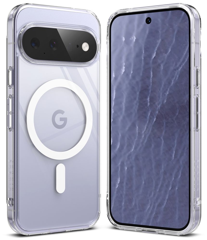 Ringke Fusion -magneettinen MagSafe-suojakotelo Google Pixel 11:lle – läpinäkyvä