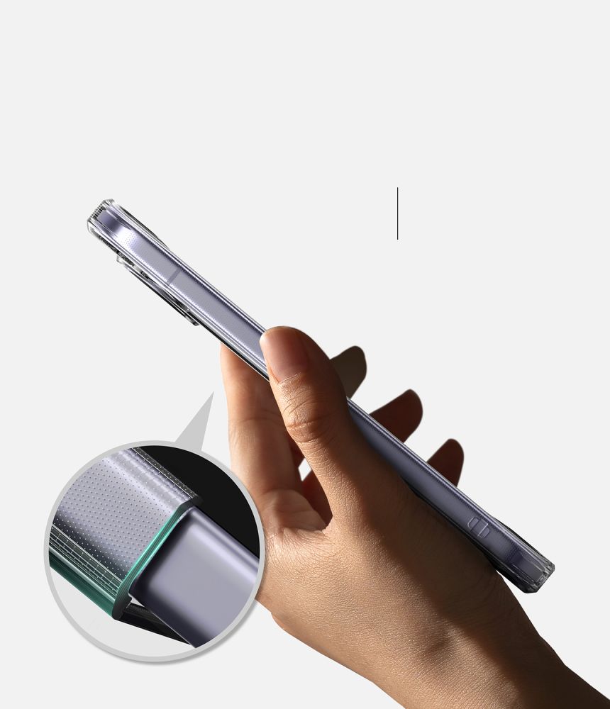 Ringke Fusion -magneettinen MagSafe-suojakotelo Google Pixel 11:lle – läpinäkyvä