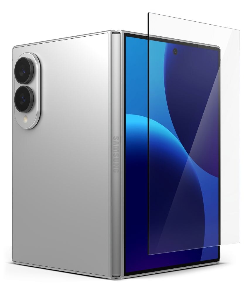Ringke Cover Display Pro -pakkaus (2 kpl), karkaistu lasi Samsung Galaxy Z Fold 8:lle
