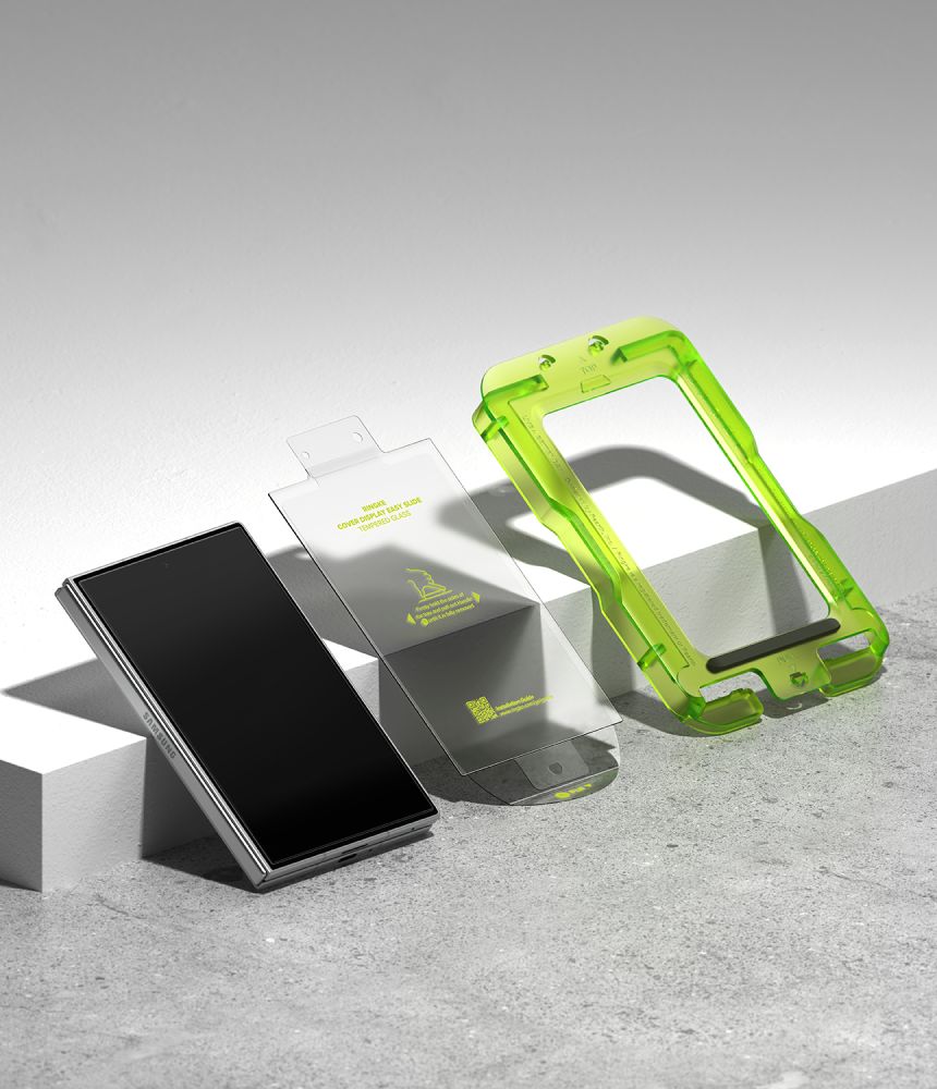 Ringke Cover Display Pro -pakkaus (2 kpl), karkaistu lasi Samsung Galaxy Z Fold 8:lle