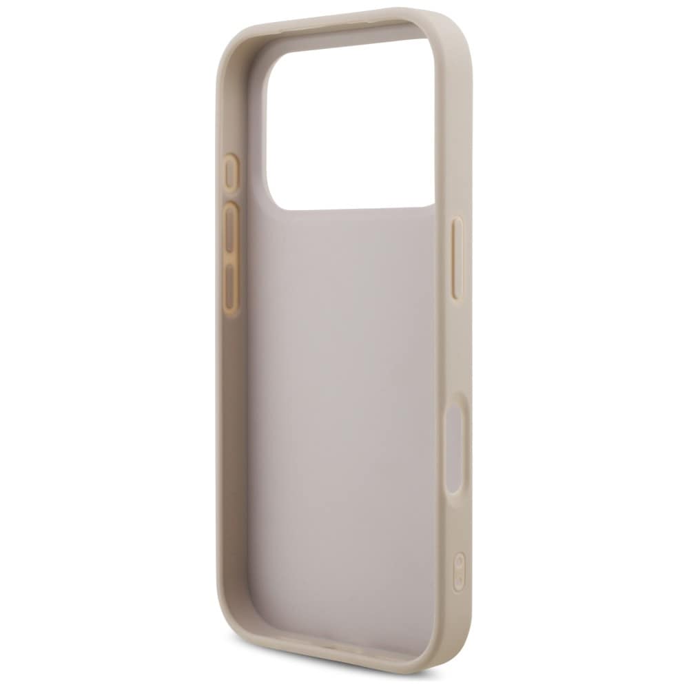 Guess 4G -kotelo, jossa iso logo, iPhone 17 Pro / 18 Pro - vaaleanpunainen
