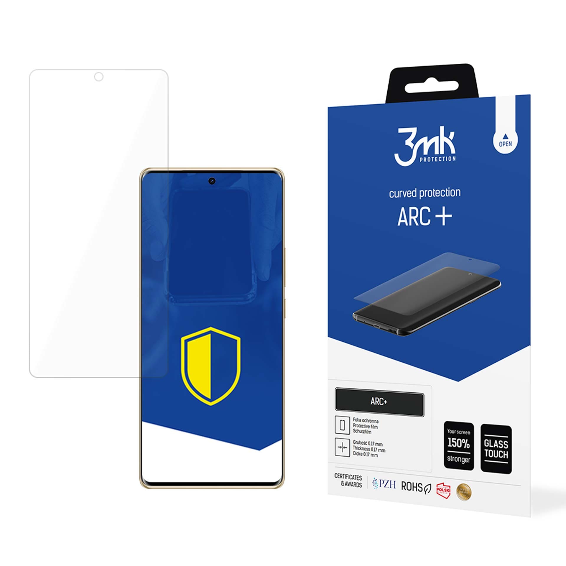 3mk ARC+ -suojakalvo Infinix Note 40 Pro -mallille