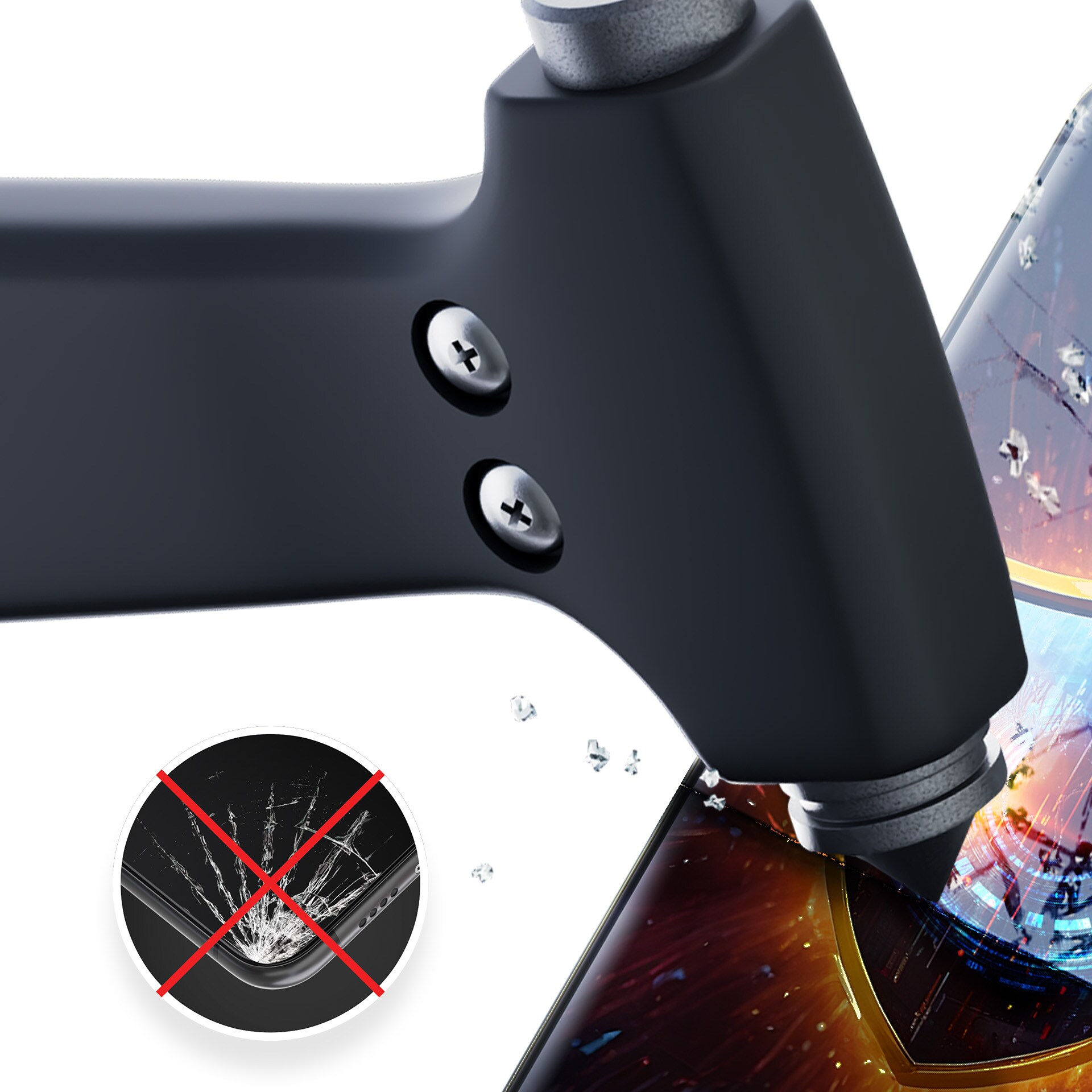 3mk Silky Matt -yksityisyydensuojakalvo Infinix Zero 30 5G:lle