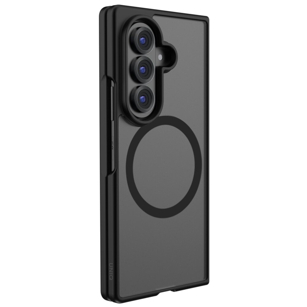 Uniq Veren AF Magclick -latauskotelo Samsung Galaxy Z Fold 8 Ultra -malliin – musta