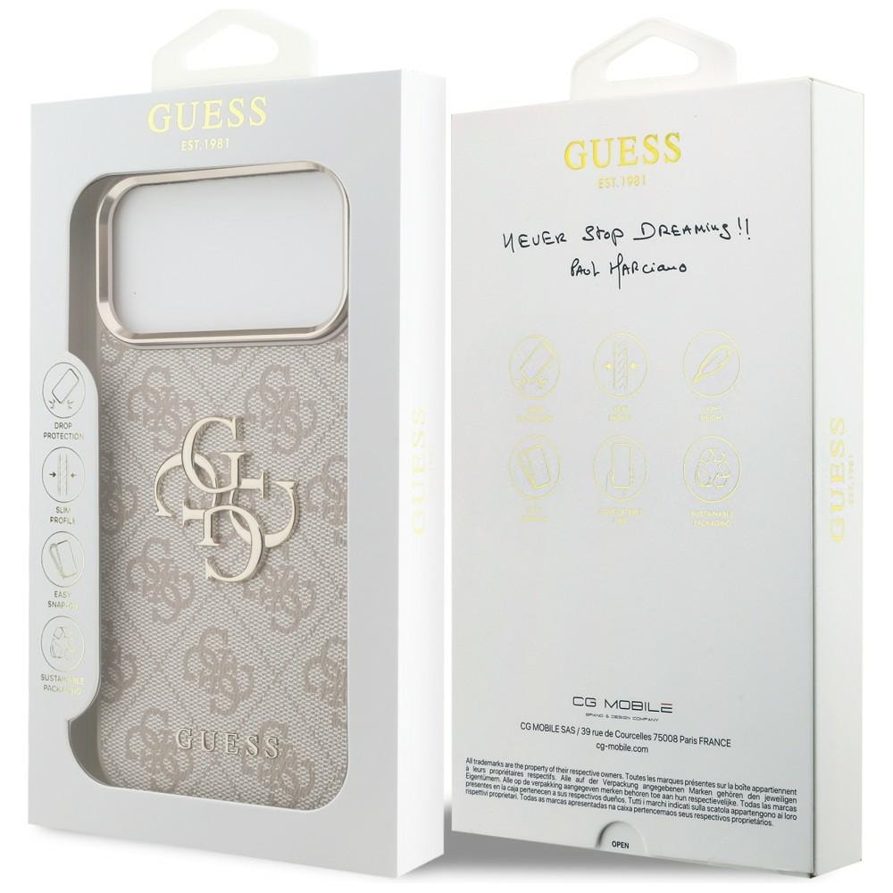 Guess 4G Big 4G Classic -logokotelo iPhone 17 Pro Max / 18 Pro Max - ruusukulta