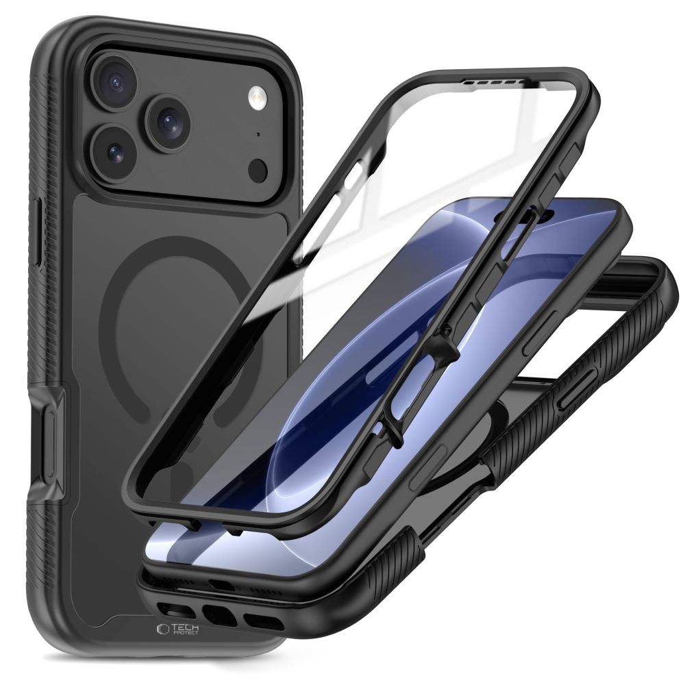 Tech-Protect Defense MagSafe -suojakotelo iPhone 17 Pro Max / 18 Pro Max - mattamusta