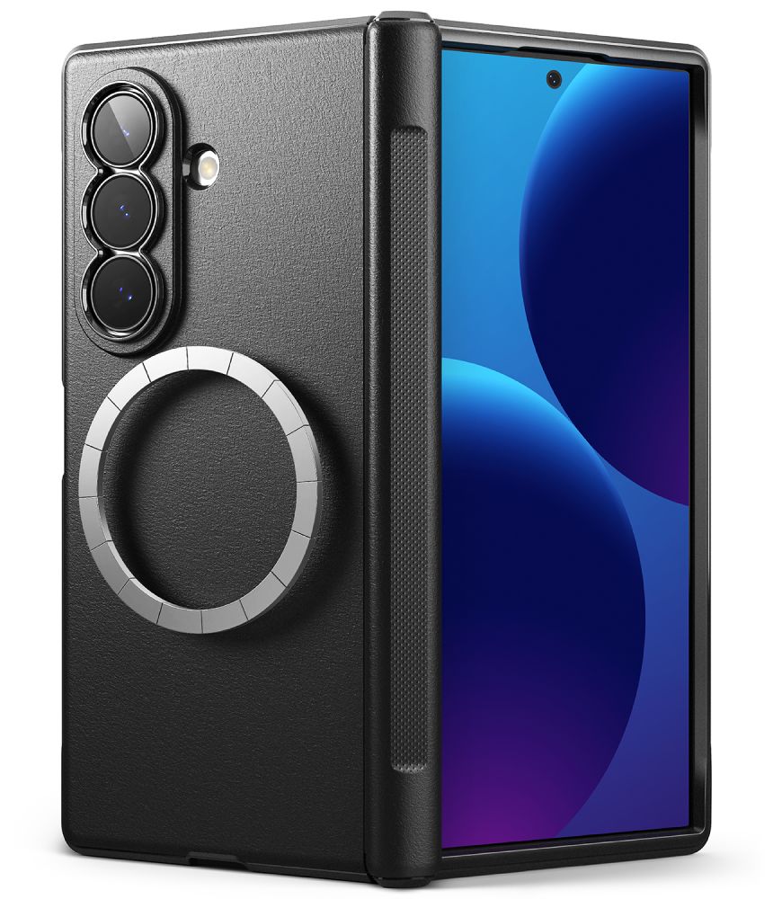 Ringke Onyx Flap Magsafe -suojakotelo Samsung Galaxy Z Fold 8 Ultra -mallille – musta