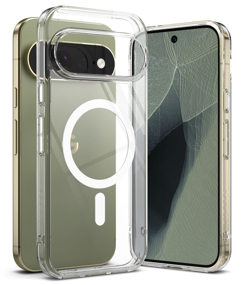 Ringke Fusion -magneettinen MagSafe-suojakotelo Google Pixel 11 Pro XL:lle – läpinäkyvä