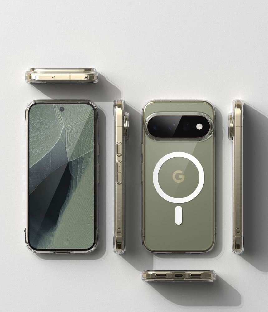 Ringke Fusion -magneettinen MagSafe-suojakotelo Google Pixel 11 Pro XL:lle – läpinäkyvä