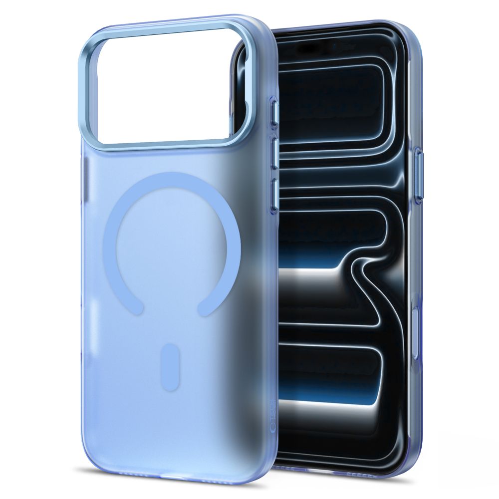 Tech-Protect MagZero MagSafe suojakotelo iPhone 17/18 Pro Maxille – vaaleansininen, matta