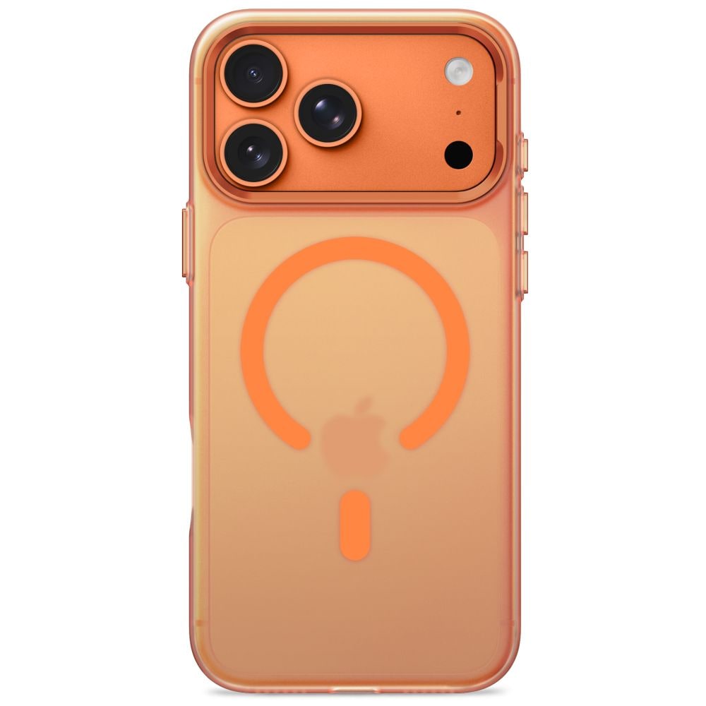 Tech-Protect MagZero MagSafe -suojakotelo iPhone 17/18 Pro Maxille – mattapintainen oranssi