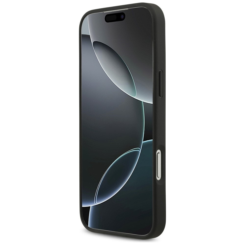 Guess 4G -kotelo, jossa iso logo, iPhone 17 Pro Max / 18 Pro Max - Musta