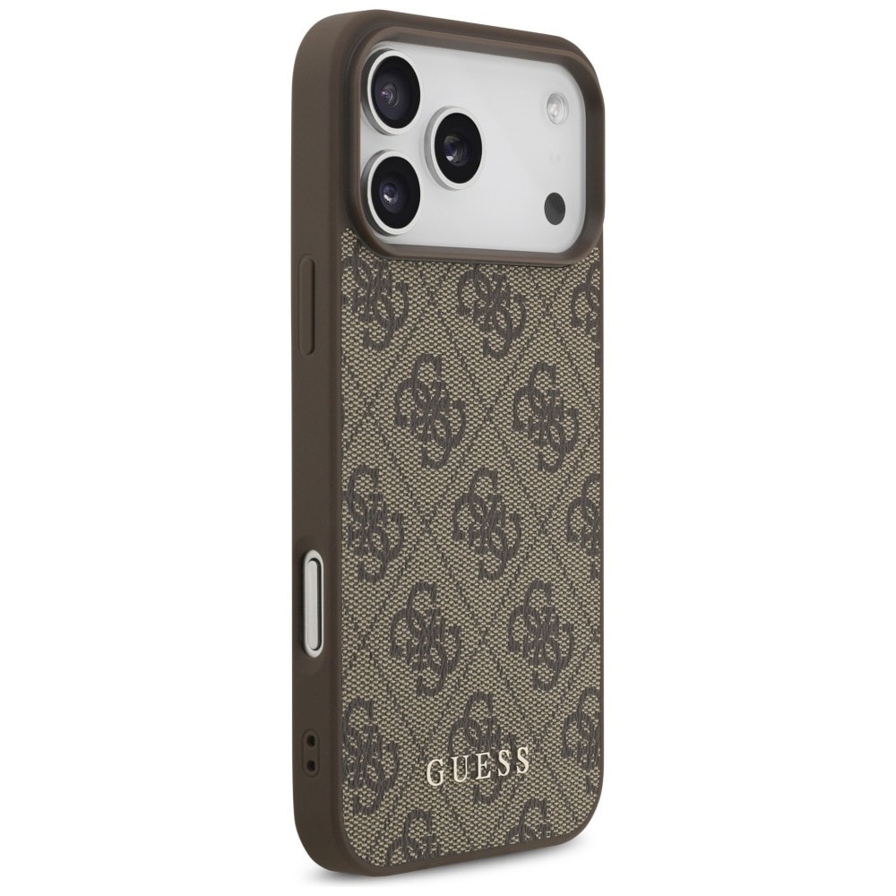 Guess 4G Classic -suojakotelo iPhone 17 Pro Max / 18 Pro Max -ruskea