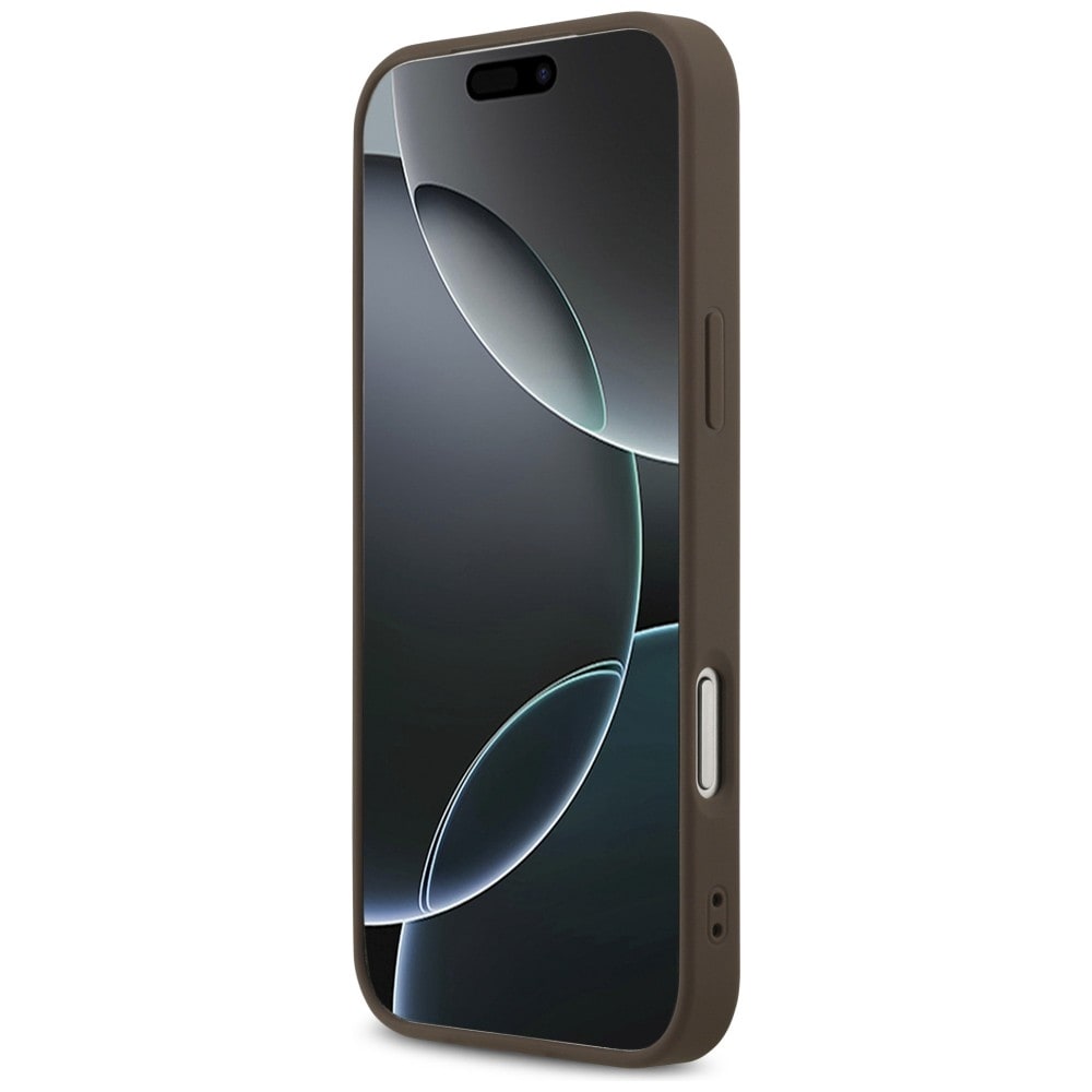 Guess 4G Classic -suojakotelo iPhone 17 Pro Max / 18 Pro Max -ruskea