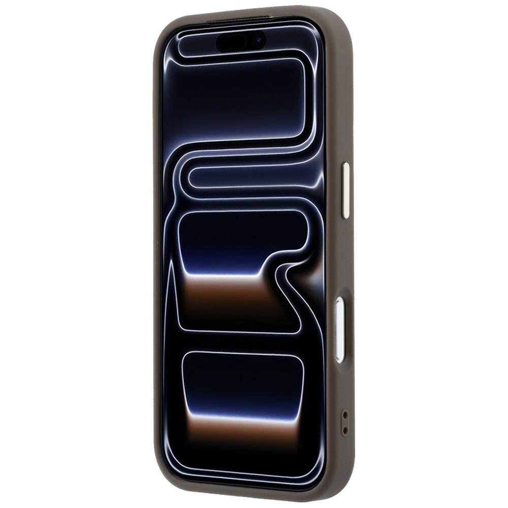 Guess 4G & Big Resin -logokotelo iPhone 17 Pro / 18 Pro - Ruskea