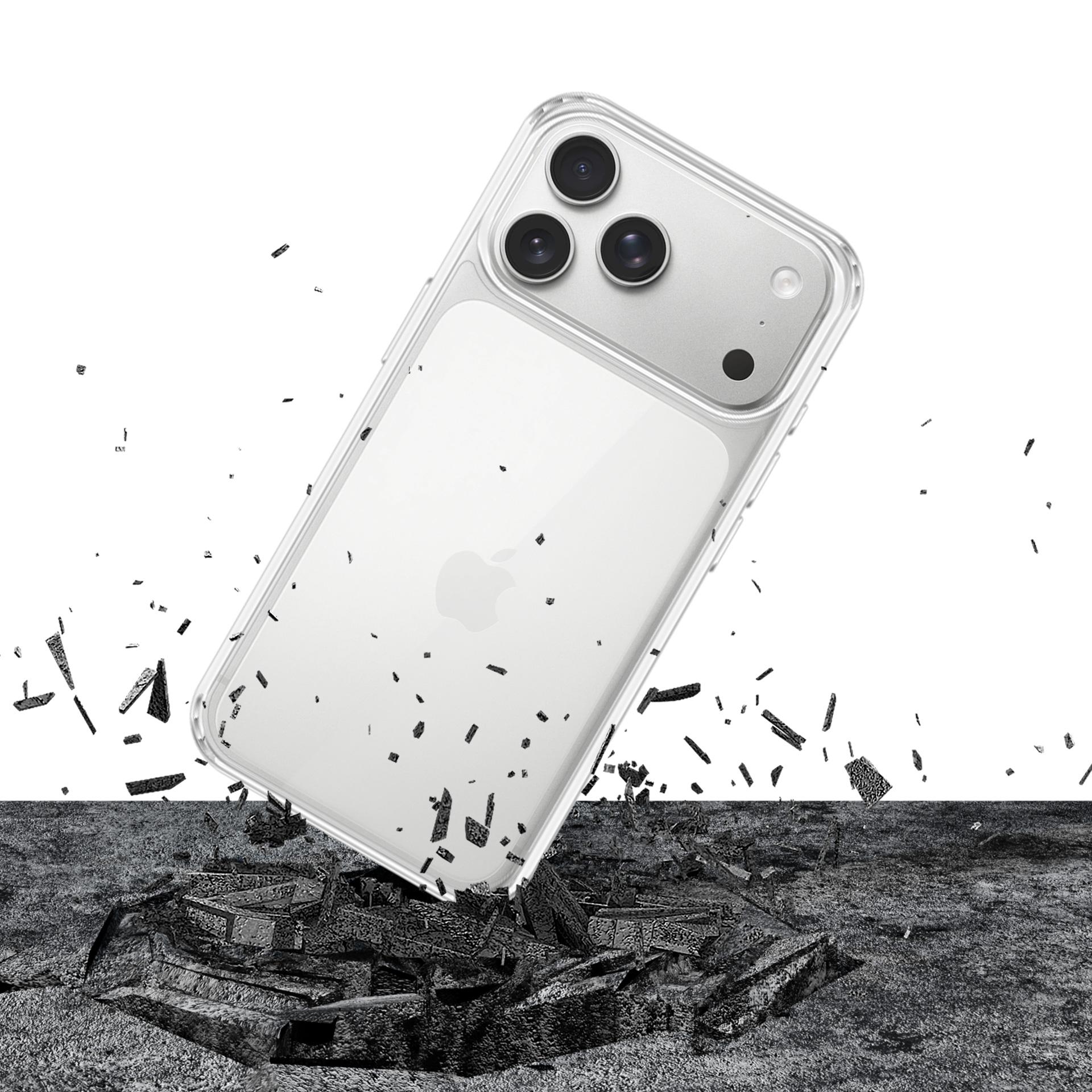 3mk-suojakotelo Apple iPhone 17 Pro Max / 18 Pro Max - Läpinäkyvä