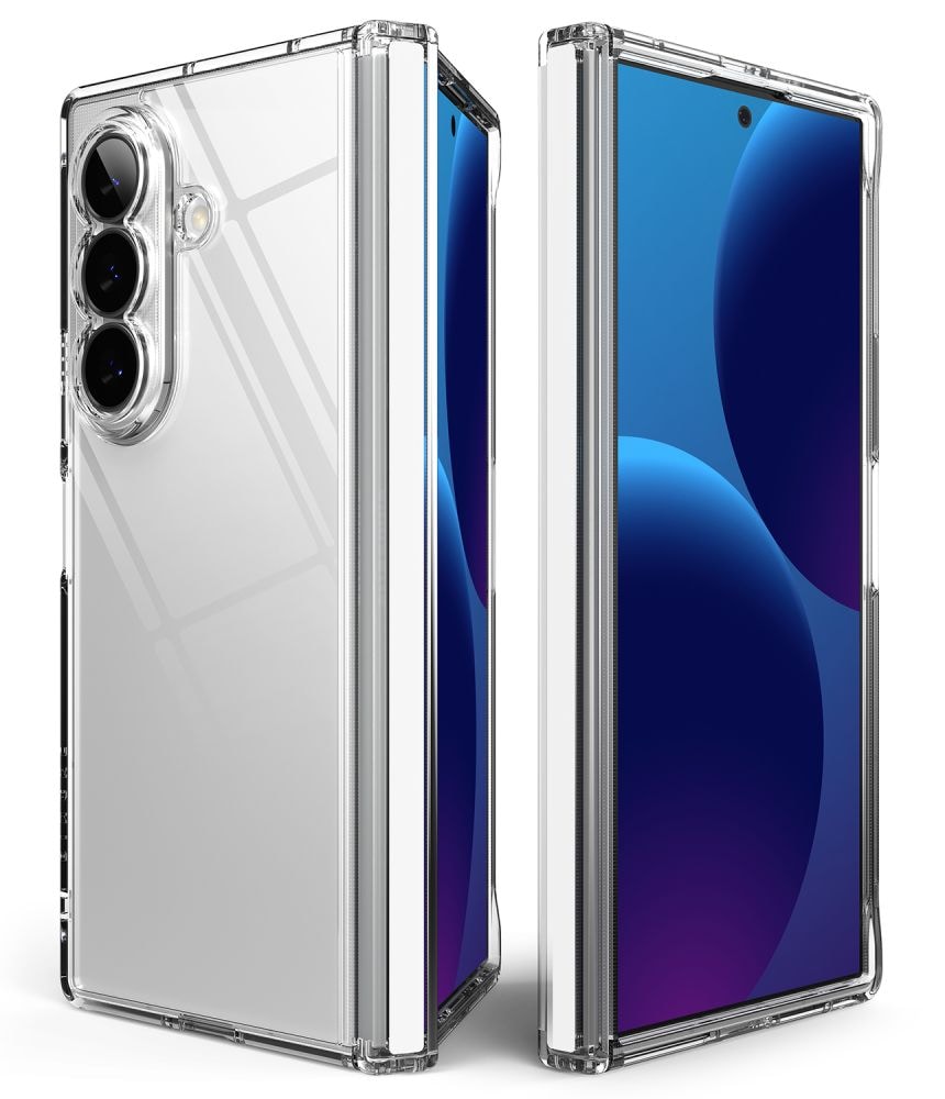 Ringke Fusion Flap -kotelo Samsung Galaxy Z Fold 8 Ultra -mallille – läpinäkyvä