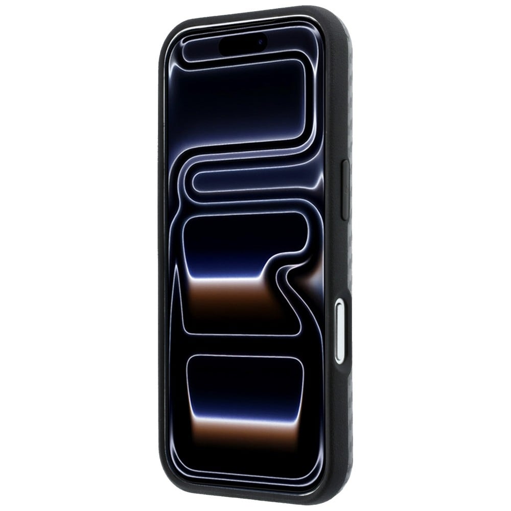BMW M Carbon Metal -logolla MagSafe-suojakotelo iPhone 17/18 Pro Max – harmaa